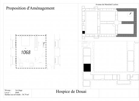 1068 T1 - Ancien Hospice de Douai